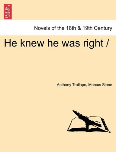 He knew he was right /