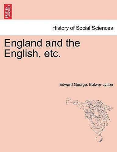 England and the English, etc.