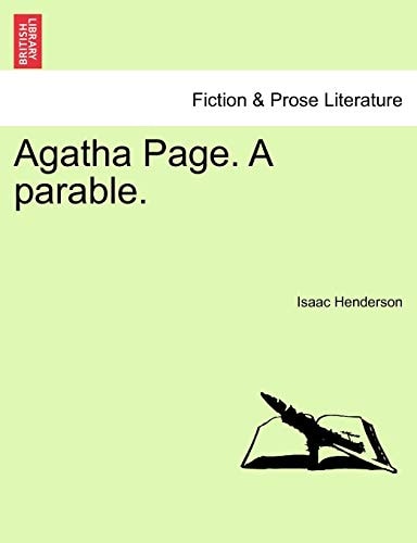 Agatha Page. A parable.