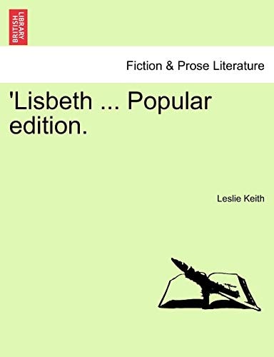 'Lisbeth ... Popular edition.
