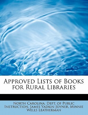 Approved Lists of Books for Rural Libraries