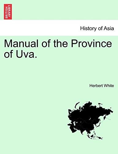 Manual of the Province of Uva.