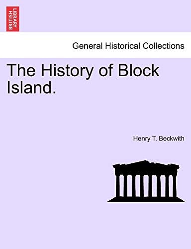 The History of Block Island.
