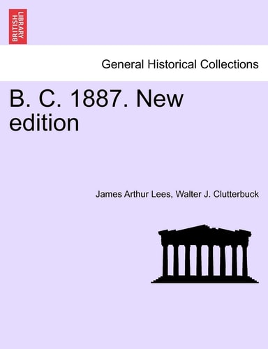 B. C. 1887. New edition