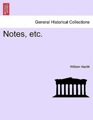 Notes, etc.