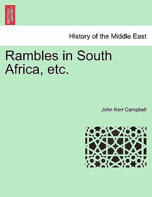 Rambles in South Africa, etc.