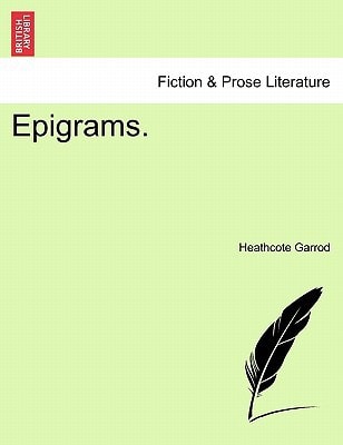 Epigrams.