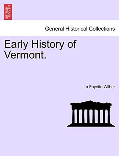Early History of Vermont.