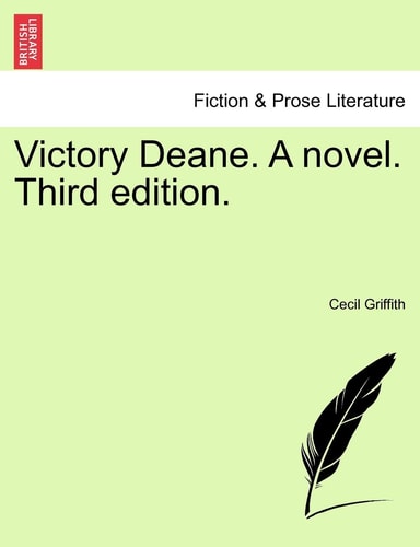 Victory Deane. A novel. Third edition.