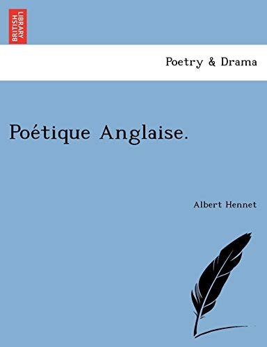 Poétique Anglaise.
