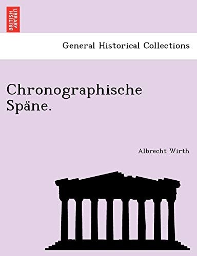 Chronographische Späne.