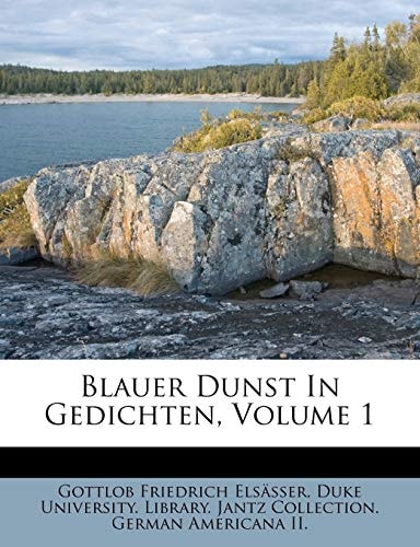 Blauer Dunst In Gedichten, Volume 1