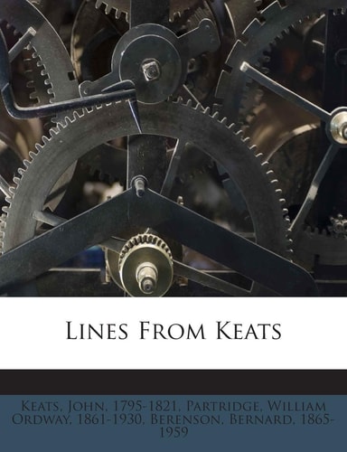 Lines from Keats