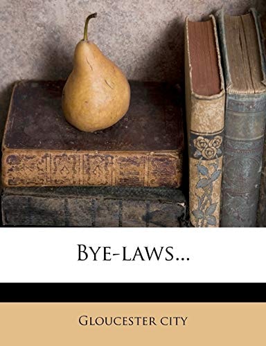Bye-laws...