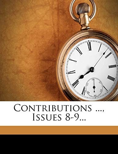 Contributions ..., Issues 8-9...