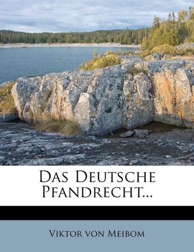 Das Deutsche Pfandrecht...