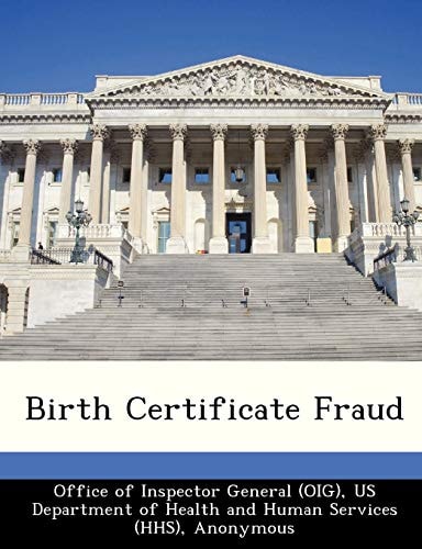 Birth Certificate Fraud