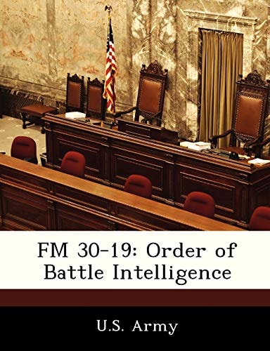 FM 30-19: Order of Battle Intelligence