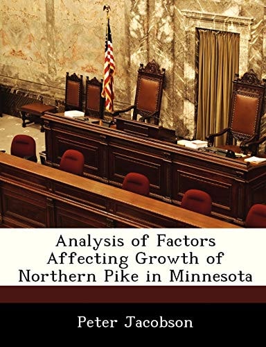 Analysis of Factors Affecting Growth of Northern Pike in Minnesota