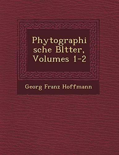 Phytographische Bltter, Volumes 1-2