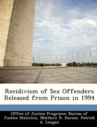 Recidivism of Sex Offenders Released from Prison in 1994