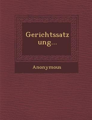 Gerichtssatzung...