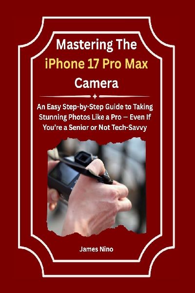 Mastering The iPhone 17 Pro Max Camera: An Easy Step-by-Step Guide to Taking Stunning Photos Like a Pro - Even If Youre a Senior or Not Tech-Savvy