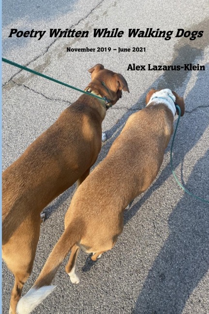 Poetry Written While Walking Dogs: November 2019 - June 2021