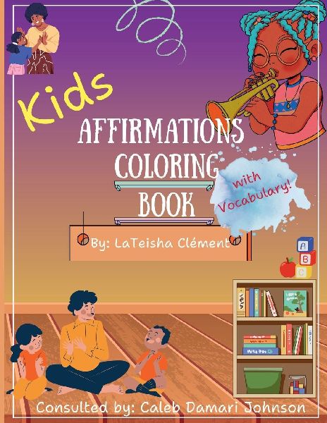 Kids Affirmations Coloring Book