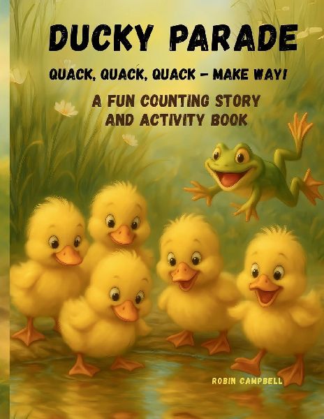 Ducky Parade: Quack, Quack, Quack- Make Way!: A Fun Counting Story and Activity Book