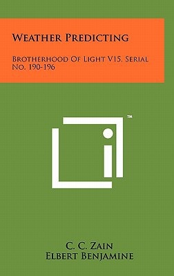 Weather Predicting Brotherhood Of Light V15, Serial No. 190-196