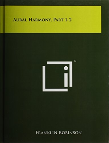 Aural Harmony, Part 1-2