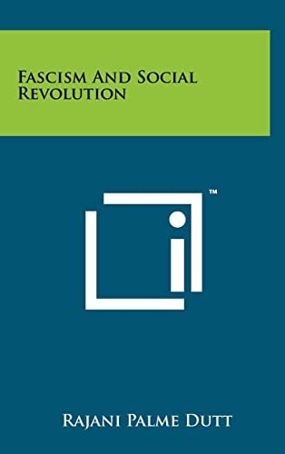 Fascism And Social Revolution