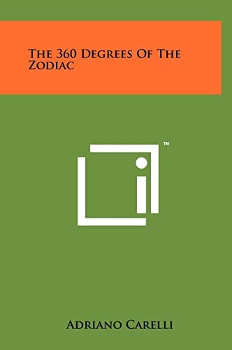 The 360 Degrees Of The Zodiac