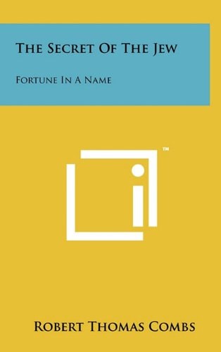 The Secret Of The Jew Fortune In A Name