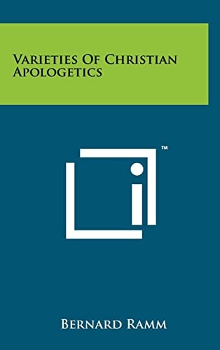 Varieties Of Christian Apologetics
