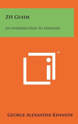 Zh Guide An Introduction to Sinology
