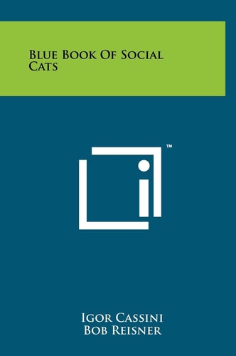 Blue Book Of Social Cats