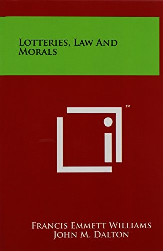 Lotteries, Law and Morals