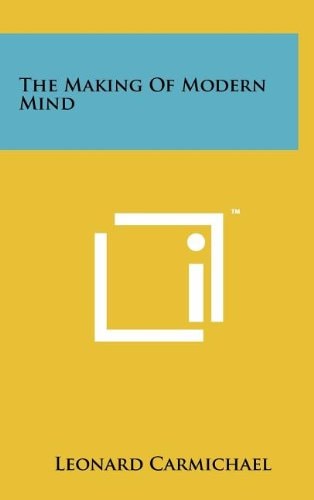 The Making Of Modern Mind