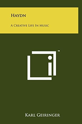 Haydn A Creative Life In Music