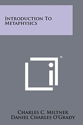 Introduction to Metaphysics
