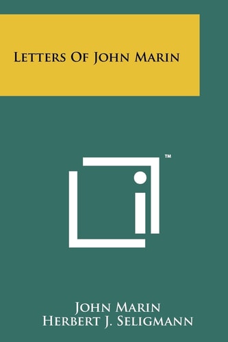 Letters Of John Marin