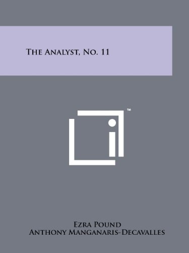 The Analyst, No. 11