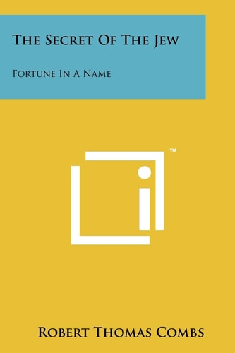 The Secret Of The Jew Fortune In A Name
