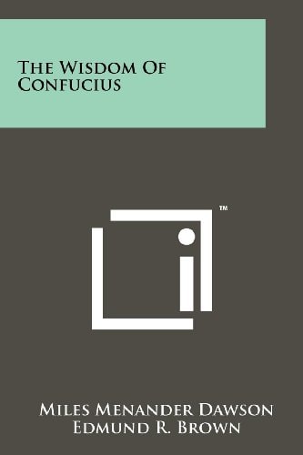 The Wisdom Of Confucius