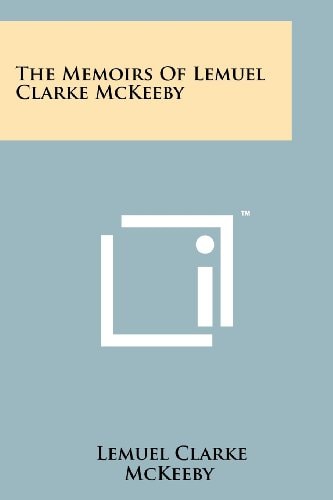 The Memoirs of Lemuel Clarke McKeeby