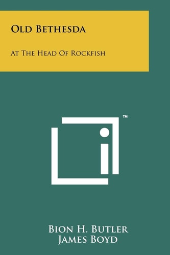 Old Bethesda At The Head Of Rockfish