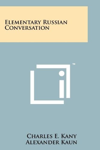 Elementary Russian Conversation