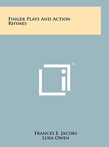 Finger Plays And Action Rhymes